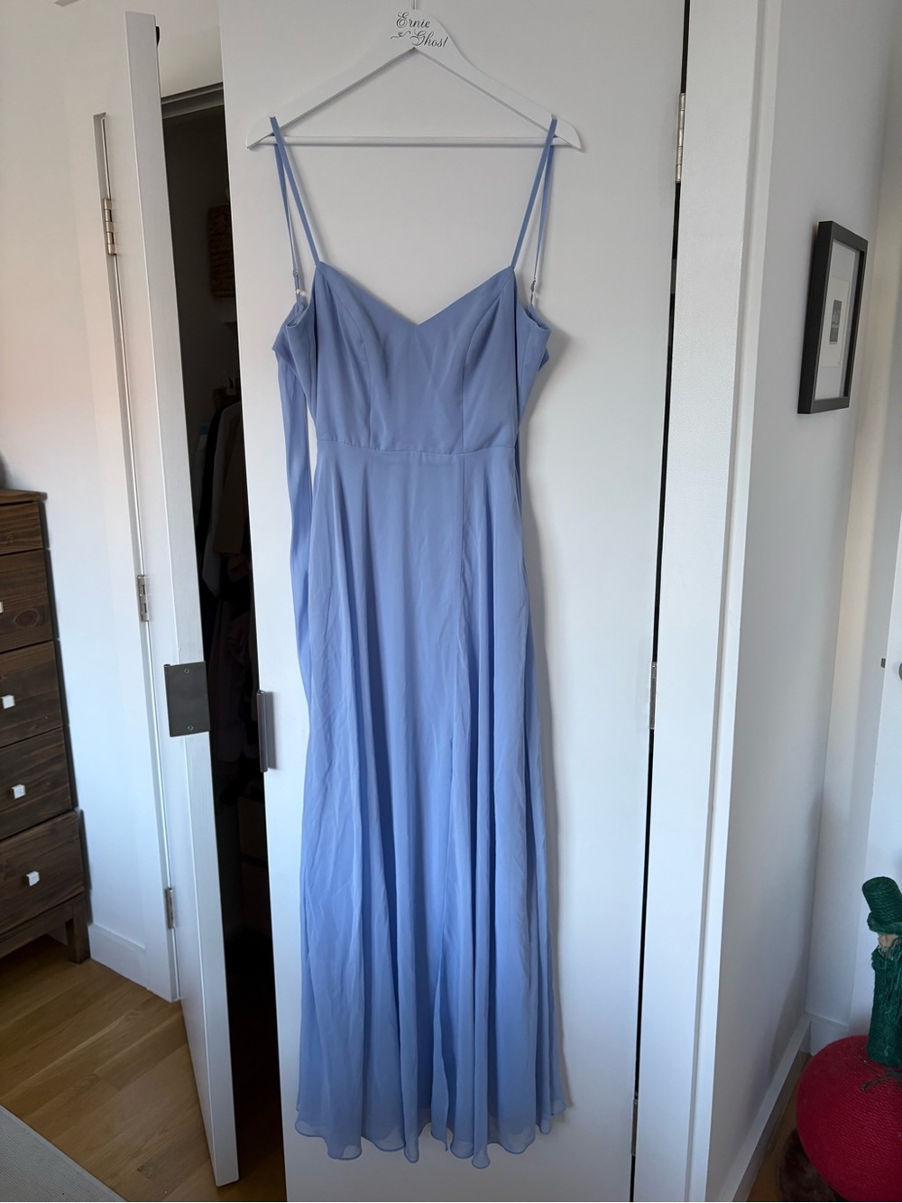 Bella Bridesmaids Sky Blue Chiffon